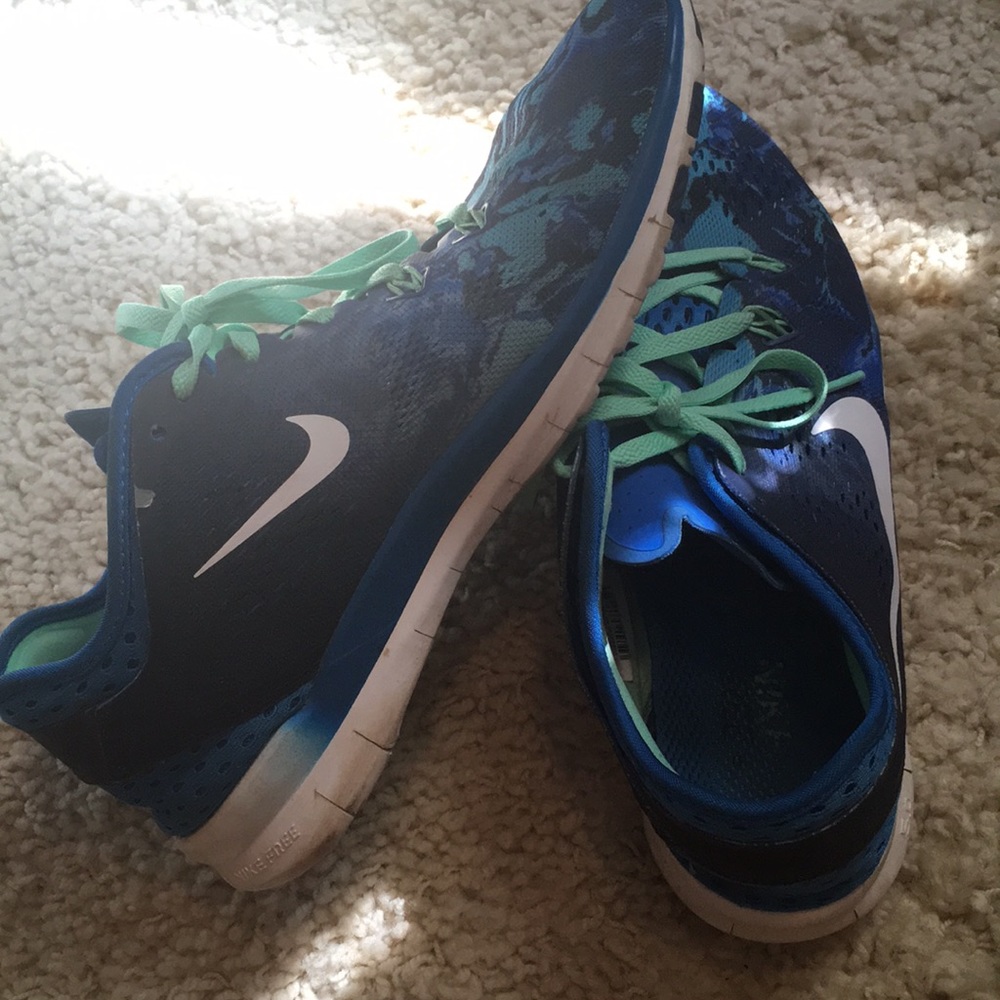 Nike tie dye trainers